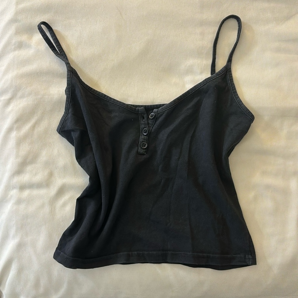 Brandy Melville Henley Babydoll Top 🖤